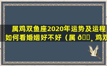 属鸡双鱼座2020年运势及运程如何看婚姻好不好（属 🌸 鸡双鱼座2020年运势及运程如何看婚姻好不好呢）